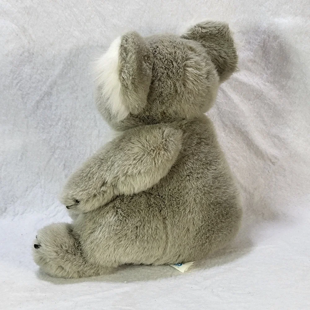 Kids of America Corp Koala Bear Plush Gray White Stuffed Animal Toy 12 Inch